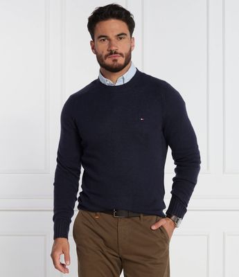 Sweter męski na wiosnę Tommy Hilfiger ze sklepu: Gomez Fashion Store w kategorii: Swetry męskie - zdjęcie 874714-BD9-10338_TH235M000227F23
