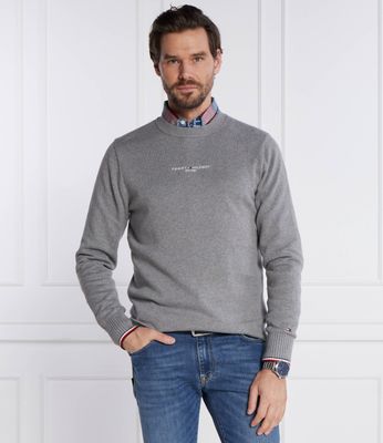 Sweter męski na wiosnę Tommy Hilfiger ze sklepu: Gomez Fashion Store w kategorii: Swetry męskie - zdjęcie 874714-BD9-10338_TH235M000228D63