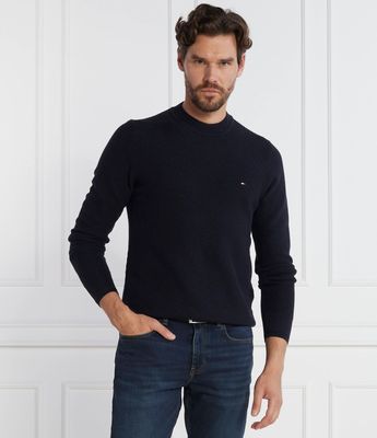 Sweter męski wiosenny Tommy Hilfiger ze sklepu: Gomez Fashion Store w kategorii: Swetry męskie - zdjęcie 874714-BD9-10338_TH235M000230F23