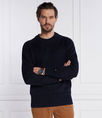 Sweter męski na wiosnę Tommy Hilfiger ze sklepu: Gomez Fashion Store w kategorii: Swetry męskie - zdjęcie 874714-BD9-10338_TH235M000231F23