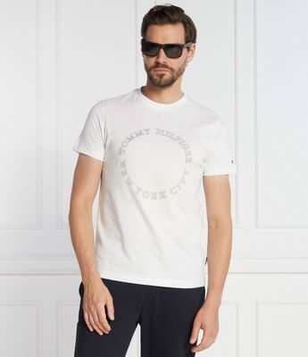 T-shirt męski letni Tommy Hilfiger ze sklepu: Gomez Fashion Store w kategorii: T-shirty męskie - zdjęcie 874714-BD9-10338_TH235M000240D96