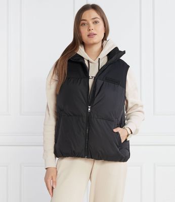 Kamizelka damska jesienna Tommy Hilfiger ze sklepu: Gomez Fashion Store w kategorii: Kamizelki damskie - zdjęcie 874714-BD9-10338_TH235W000073D12