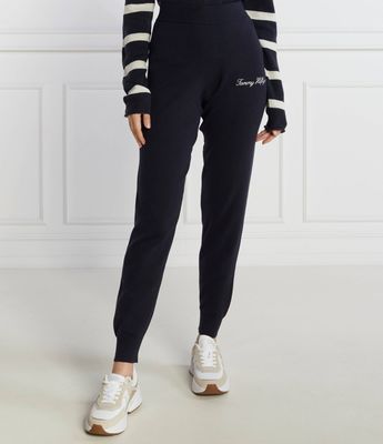 Tommy Hilfiger - Spodnie damskie jesienne ze sklepu: Gomez Fashion Store w kategorii: Spodnie damskie - zdjęcie 874714-BD9-10338_TH235W000085F23