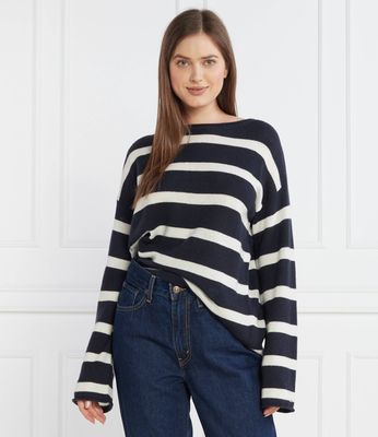 Sweter damski jesienny Tommy Hilfiger ze sklepu: Gomez Fashion Store w kategorii: Swetry damskie - zdjęcie 874714-BD9-10338_TH235W000093759