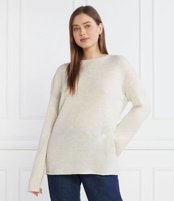 Sweter damski na zimę Tommy Hilfiger ze sklepu: Gomez Fashion Store w kategorii: Swetry damskie - zdjęcie 874714-BD9-10338_TH235W000093N70