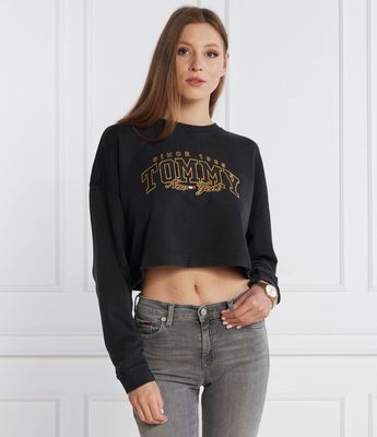 Bluza damska jesienna Tommy Jeans ze sklepu: Gomez Fashion Store w kategorii: Bluzy damskie - zdjęcie 874714-BD9-10338_TM235W000041D44