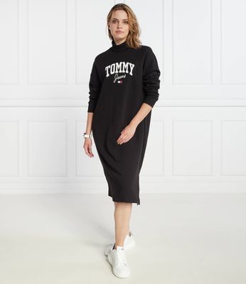 Sukienka jesienna casual Tommy Jeans ze sklepu: Gomez Fashion Store w kategorii: Sukienki - zdjęcie 874714-BD9-10338_TM235W000078D44