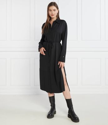Sukienka casual na jesień Calvin Klein ze sklepu: Gomez Fashion Store w kategorii: Sukienki - zdjęcie 874714-BD9-10338_CK235W000007A23