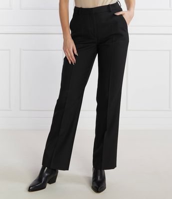 Calvin Klein - Spodnie damskie eleganckie ze sklepu: Gomez Fashion Store w kategorii: Spodnie damskie - zdjęcie 874714-BD9-10338_CK235W000034A23