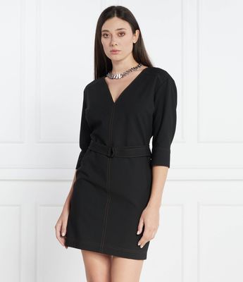 Sukienka casual HUGO ze sklepu: Gomez Fashion Store w kategorii: Sukienki - zdjęcie 874714-BD9-10338_BU235W000085001
