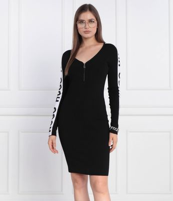 Sukienka casual HUGO ze sklepu: Gomez Fashion Store w kategorii: Sukienki - zdjęcie 874714-BD9-10338_BU235W000141001