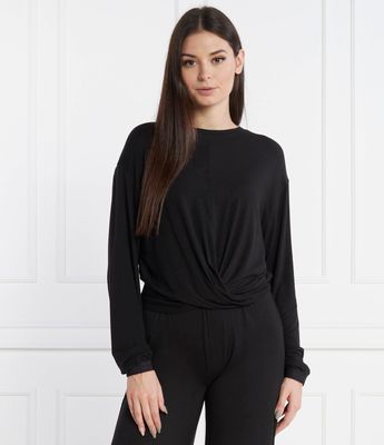 Bluzka damska Hugo Bodywear ze sklepu: Gomez Fashion Store w kategorii: Bluzki damskie - zdjęcie 874714-BD9-10338_BZ235W000040001