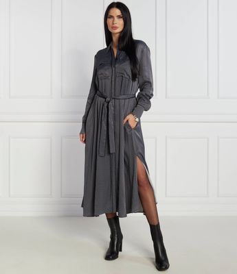 Sukienka jesienna BOSS BLACK ze sklepu: Gomez Fashion Store w kategorii: Sukienki - zdjęcie 874714-BD9-10338_BB235W000019960