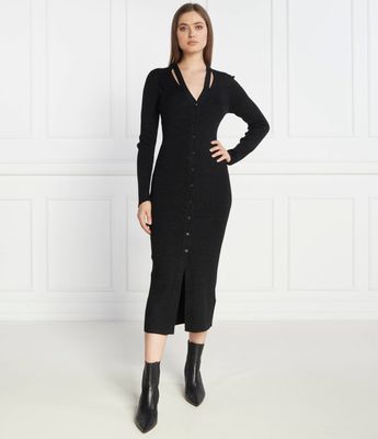 Sukienka na wiosnę BOSS BLACK ze sklepu: Gomez Fashion Store w kategorii: Sukienki - zdjęcie 874714-BD9-10338_BB235W000054001
