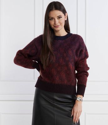 BOSS BLACK - Sweter damski na zimę ze sklepu: Gomez Fashion Store w kategorii: Swetry damskie - zdjęcie 874714-BD9-10338_BB235W000057974