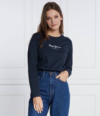 Bluzka damska casual Pepe Jeans London ze sklepu: Gomez Fashion Store w kategorii: Bluzki damskie - zdjęcie 874714-BD9-10338_PJ235W000065594