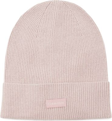 Czapka zimowa damska casual Calvin Klein ze sklepu: Gomez Fashion Store w kategorii: Czapki zimowe damskie - zdjęcie 874714-BD9-10338_CK235W000112451