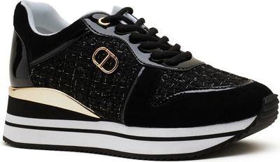 Buty sportowe damskie casualowe na wiosnę Twinset ze sklepu: Gomez Fashion Store w kategorii: Buty sportowe damskie - zdjęcie 874714-BD9-10338_TS235W000002842