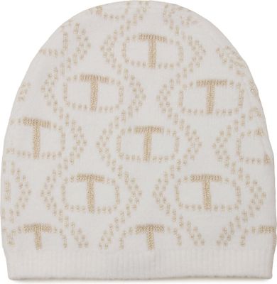 Twinset - Czapka zimowa damska ze sklepu: Gomez Fashion Store w kategorii: Czapki zimowe damskie - zdjęcie 874714-BD9-10338_TS235W000055299
