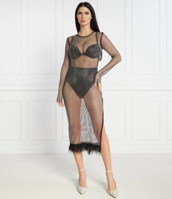 Sukienka elegancka glamour Patrizia Pepe ze sklepu: Gomez Fashion Store w kategorii: Sukienki - zdjęcie 874714-BD9-10338_PK235W000010049