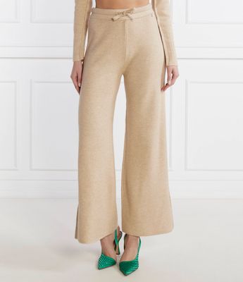 Spodnie damskie na lato Patrizia Pepe ze sklepu: Gomez Fashion Store w kategorii: Spodnie damskie - zdjęcie 874714-BD9-10338_PK235W000068358