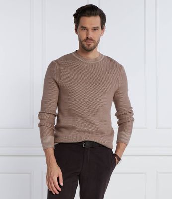 Sweter męski na wiosnę Joop! ze sklepu: Gomez Fashion Store w kategorii: Swetry męskie - zdjęcie 874714-BD9-10338_JO235M000012244