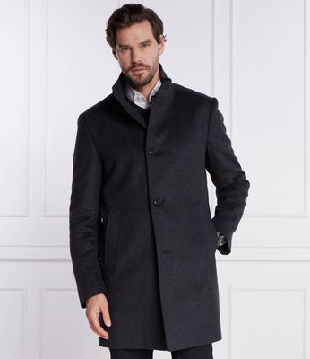 Płaszcz męski Joop! ze sklepu: Gomez Fashion Store w kategorii: Płaszcze męskie - zdjęcie 874714-BD9-10338_JO235M000060021