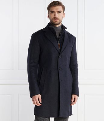Joop! - Płaszcz męski casualowy ze sklepu: Gomez Fashion Store w kategorii: Płaszcze męskie - zdjęcie 874714-BD9-10338_JO235M000061400