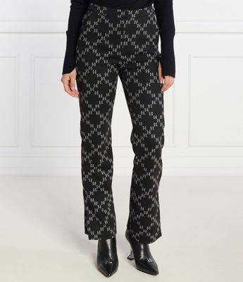 Spodnie damskie Karl Lagerfeld ze sklepu: Gomez Fashion Store w kategorii: Spodnie damskie - zdjęcie 874714-BD9-10338_KL235W000067387
