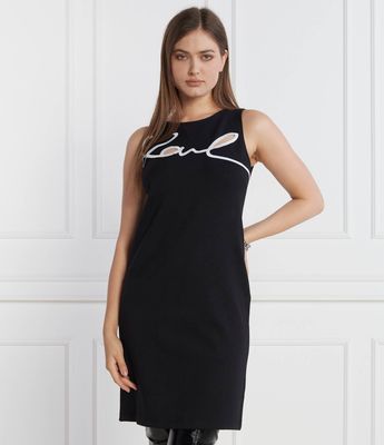 Sukienka Karl Lagerfeld ze sklepu: Gomez Fashion Store w kategorii: Sukienki - zdjęcie 874714-BD9-10338_KL235W000074666