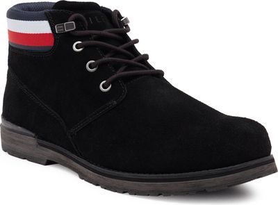 Buty zimowe męskie casual Tommy Hilfiger ze sklepu: Gomez Fashion Store w kategorii: Buty zimowe męskie - zdjęcie 874714-BD9-10338_TH235M000264D12