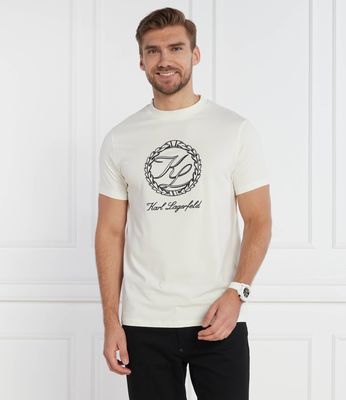 Karl Lagerfeld - T-shirt męski ze sklepu: Gomez Fashion Store w kategorii: T-shirty męskie - zdjęcie 874714-BD9-10338_KL235M000207334