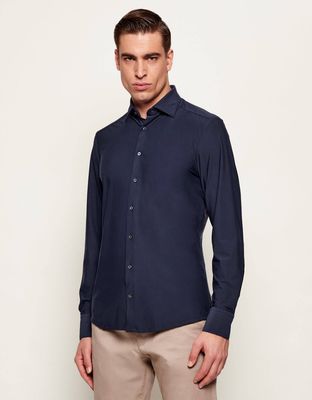 Koszula męska na jesień Stenströms ze sklepu: Gomez Fashion Store w kategorii: Koszule męskie - zdjęcie 874714-BD9-10338_SN235M000010190