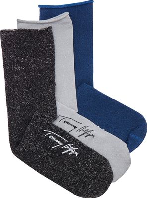 Skarpetki damskie na wiosnę Tommy Hilfiger ze sklepu: Gomez Fashion Store w kategorii: Skarpetki damskie - zdjęcie 874714-BD9-10338_TH235W000278001