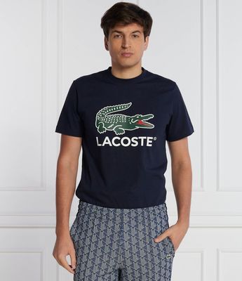 T-shirt męski w stylu młodzieżowym Lacoste ze sklepu: Gomez Fashion Store w kategorii: T-shirty męskie - zdjęcie 874714-BD9-10338_LA235M000066166