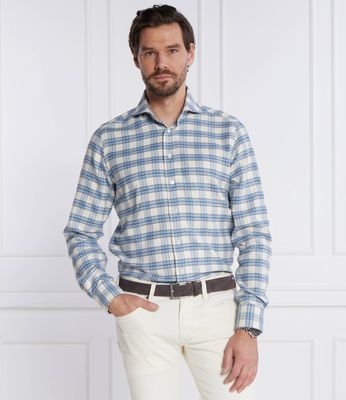 Emanuel Berg - Koszula męska na wiosnę ze sklepu: Gomez Fashion Store w kategorii: Koszule męskie - zdjęcie 874714-BD9-10338_EG235M000003069