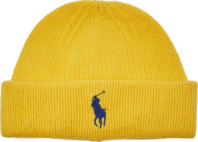 Czapka zimowa damska casualowa Polo Ralph Lauren ze sklepu: Gomez Fashion Store w kategorii: Czapki zimowe damskie - zdjęcie 874714-BD9-10338_PR236W000019PI5