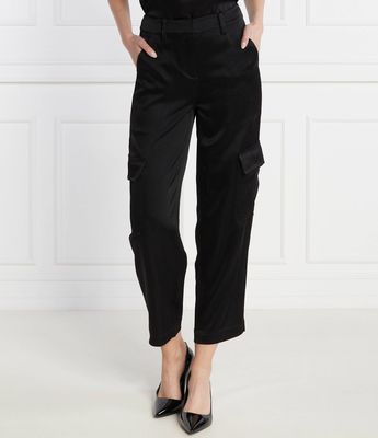 Spodnie damskie eleganckie Michael Kors ze sklepu: Gomez Fashion Store w kategorii: Spodnie damskie - zdjęcie 874714-BD9-10338_MK241W000201001