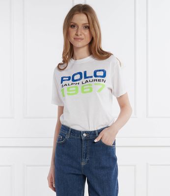 Bluzka damska Polo Ralph Lauren ze sklepu: Gomez Fashion Store w kategorii: Bluzki damskie - zdjęcie 874714-BD9-10338_PR241W000047B62