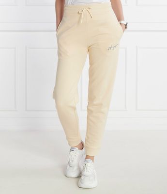Spodnie damskie na zimę HUGO ze sklepu: Gomez Fashion Store w kategorii: Spodnie damskie - zdjęcie 874714-BD9-10338_BU241W000082272