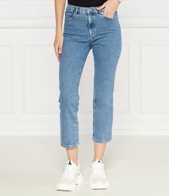 Jeansy damskie na lato HUGO ze sklepu: Gomez Fashion Store w kategorii: Jeansy damskie - zdjęcie 874714-BD9-10338_BU241W000088435