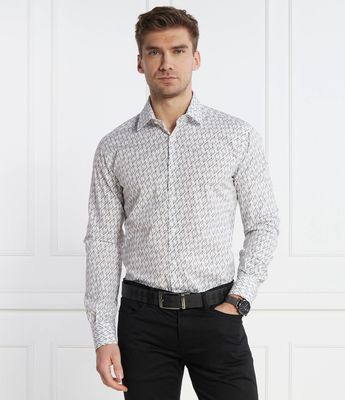 Koszula męska na jesień Karl Lagerfeld ze sklepu: Gomez Fashion Store w kategorii: Koszule męskie - zdjęcie 874714-BD9-10338_KL241M000061141