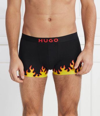 Majtki męskie z nadrukami Hugo Bodywear ze sklepu: Gomez Fashion Store w kategorii: Majtki męskie - zdjęcie 874714-BD9-10338_BZ241M000002001