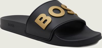 BOSS BLACK - Klapki męskie letnie ze sklepu: Gomez Fashion Store w kategorii: Klapki męskie - zdjęcie 874714-BD9-10338_BB241M000029007