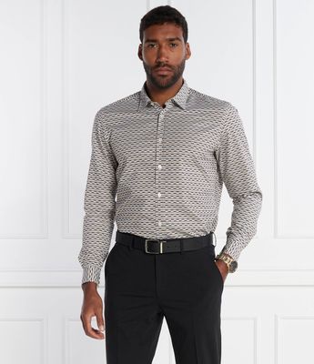 Koszula męska casualowa BOSS BLACK ze sklepu: Gomez Fashion Store w kategorii: Koszule męskie - zdjęcie 874714-BD9-10338_BB241M000098261