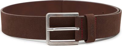 Pasek w stylu klasycznym jesienny HUGO ze sklepu: Gomez Fashion Store w kategorii: Paski męskie - zdjęcie 874714-BD9-10338_BU241M000044203