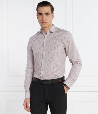Koszula męska casualowa HUGO ze sklepu: Gomez Fashion Store w kategorii: Koszule męskie - zdjęcie 874714-BD9-10338_BU241M000059693