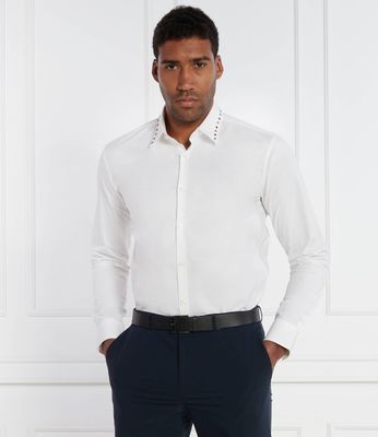 HUGO - Koszula męska ze sklepu: Gomez Fashion Store w kategorii: Koszule męskie - zdjęcie 874714-BD9-10338_BU241M000068199
