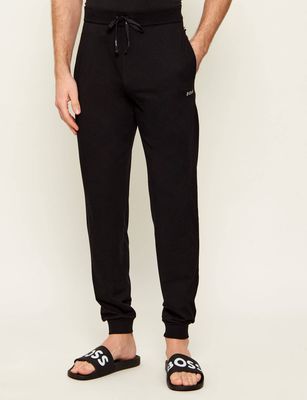 Spodnie męskie sportowe bez wzorów Boss Bodywear ze sklepu: Gomez Fashion Store w kategorii: Spodnie męskie - zdjęcie 874714-BD9-10338_BW241M000032001