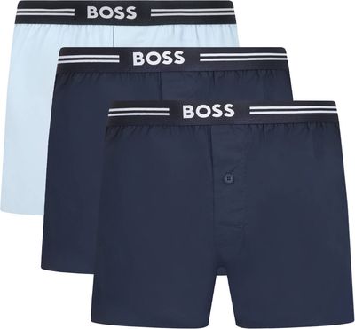 BOSS BLACK - Majtki męskie z napisami ze sklepu: Gomez Fashion Store w kategorii: Majtki męskie - zdjęcie 874714-BD9-10338_BW241M000068403